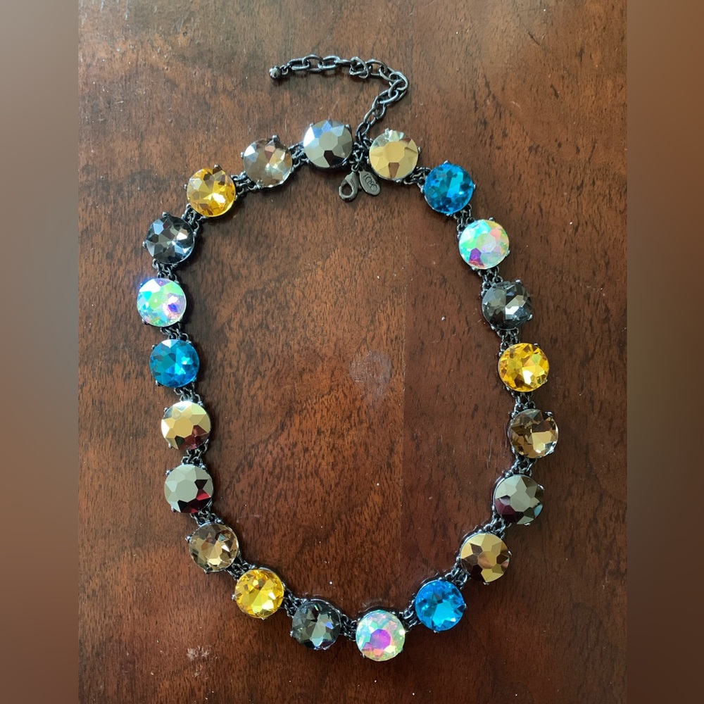 LOGO by Lori Goldstein Colorful Gemstone Necklace - Picture 2 of 5